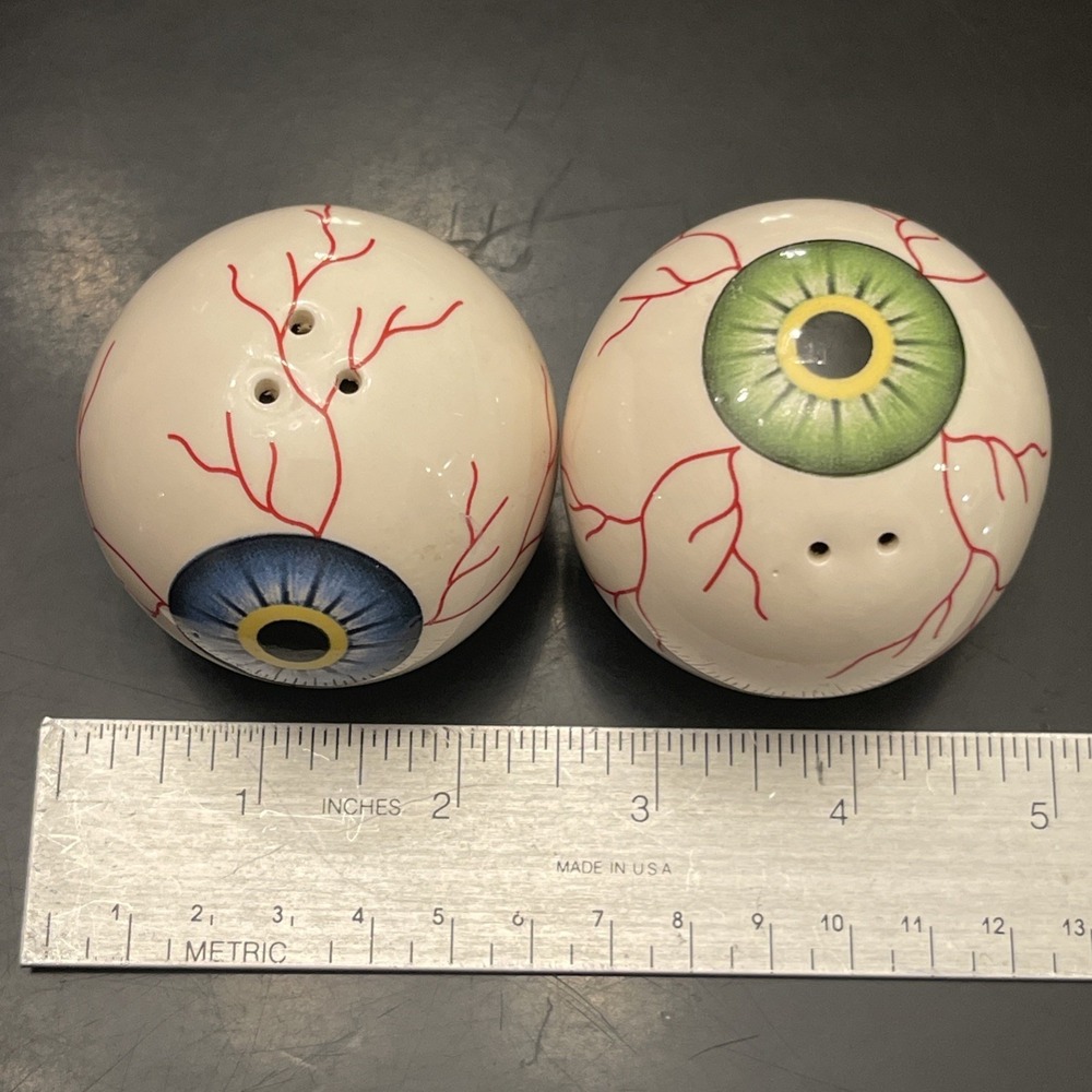 Bloodshot Eyeballs Salt And Pepper Shakers